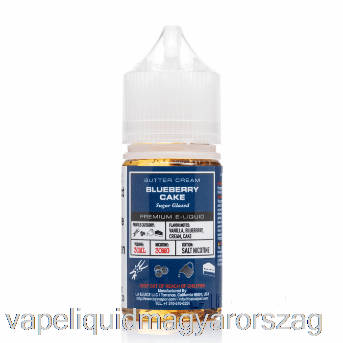 áfonyás Torta - Bsx Salts Sorozat - 30ml 30mg Vape Folyadék